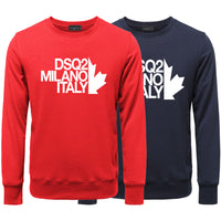 Men's Fashion Sports And Leisure Loose Round Neck Long Sleeve Top