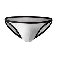 Men's Low Waist Narrow Rim Threaded Modal Comfortable Sexy Panties