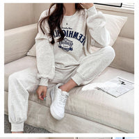 FallWinter Thickened Korean-Style Sporty Casual Womens Set Fashionable