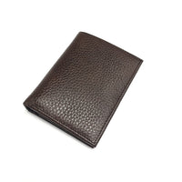 Short Genuine Leather Men's And Women's Wallet Vertical Multi Card