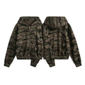 Autumn New American Retro Camouflage Hooded Sweatshirt