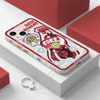 Liquid Silicone Sprite Side View Phone Case