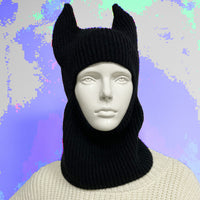 Warm Rabbit Hat Knitted Cartoon Wool