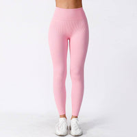 Women's Tight High Elastic Running Sports Thread High Waist Yoga Pants