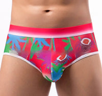 Men's Briefs Printed Breathable Mesh Digital Printing