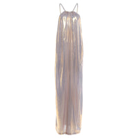 Spring Sexy Chic Strappy Backless Slit Dress