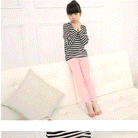 Girls' Leggings Spring And Autumn Children Slim-fitting Long Pants