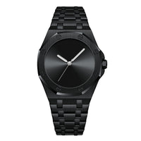 Simple  Smooth-surface  Octagonal   Waterproof Quartz Mens Watch