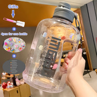 Large-capacity Water Cup Sports Bottle Male Fitness Large-ton Barrel