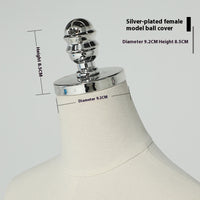 Model Head Cover Replacement Top Accessories Boys And Girls Electroplating Head Cover Gold Silver More Modeling