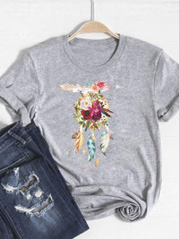 Geometric Printed Summer Short Sleeve