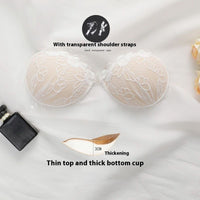 Women's Nipple Sticker Wedding Strap Invisible Bra