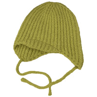 Green Warm Ear Protection Knitted Wool Hat