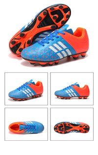 Soccer Shoes Men's And Women's Spike Children's Students Teenagers Plus Size Sports Training Shoes