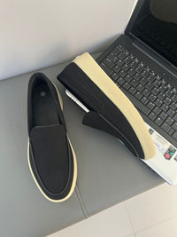Suede Trendy One Pedal Loafers Casual Men's Shoes