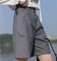 Women's Spring Loose High Waist Drape Casual Shorts