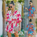 Summer European And American Floral Jumpsuit