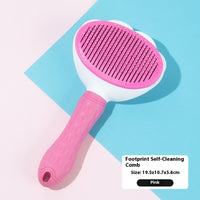 Pet Hair Removal Gadget Cat Petting Special Cleaning Comb
