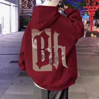 Loose-fit Hoodie Hong Kong-style High-street Fashion Brand Jacket