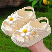 Girls' Sandals Summer New Fashion Princess Shoes Outdoor Non-slip
