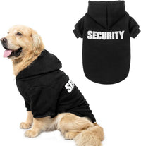 Pet Dog Fleece-lined Feet Hooded Casual Warm Hoodie