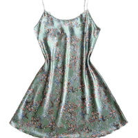 Womens Pajama Loungewear Cami Dress Set