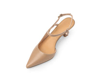 Women's Leather Buckle Stiletto Pointed Toe Sandals