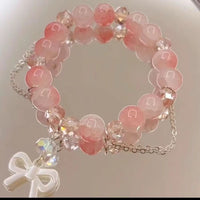 Street-stall Trendy Bracelet Non-repeating Styles Ultra-fairy DIY Glass-bead Design