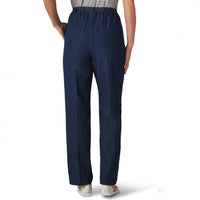Womens Stretchy Thick Fashionable Casual Denim Jeans With An Elastic Waist