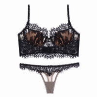 Women's Ultra-thin Lace Underwear Breast Holding Anti-SAG Bra