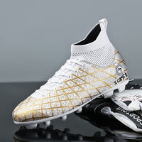 Soccer Shoes Long And Short Spikes Adult Student Race Shoes Training Football Shoes