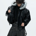 Hooded Extra-thick Fleece-lined Winter Coat