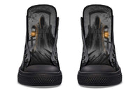 Printed Couple High Top Canvas Shoes
