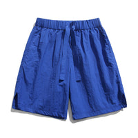 Summer Ice Silk Quick-drying Shorts Men's American Casual Loose Beach Pants