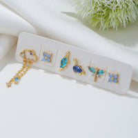 Sweet Cute Animal Silver Stud Earrings Suit