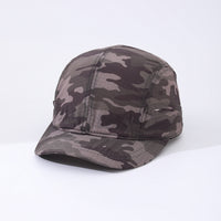 Camouflage Light Board Waterproof Side-opening Thin Model Breathable Simple And Fashionable Short-brim Baseball Cap Suitable For Going Out For Travel Or Hiking