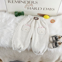 Girls' Pants Autumn And Winter Trousers