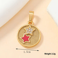 Single Pendant Stainless Steel Cast Ornament Fashion Flowers