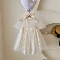 Fashion Personality Dress Girl Bubble Sleeves