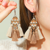 Retro Long All-Match Tassel Earrings For Women