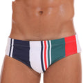 Men's Shorts Triangle Stripe Swimming Sports