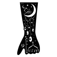 Creative All-match Hollow Template Tattoo Sticker