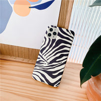 Black And White Tide Brand Mobile Phone Case Anti-fall