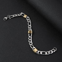 European And American Stainless Steel 31NK Chain Golden Balls Bracelet