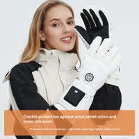Intelligent Electric Heating Outdoor Skiing Gloves