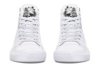 Customized Colorful Fashion High-top Canvas Shoes