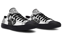 Fashion Printed Couple High Top Canvas Shoes