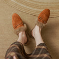 Fluffy Sheep And Suede Bunny Slippers