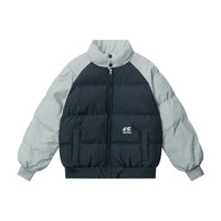 Men's Thick Warm Fashion Brand Splicing Coat