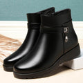 Female Flat Bottom Flat Heel Suede Boots
